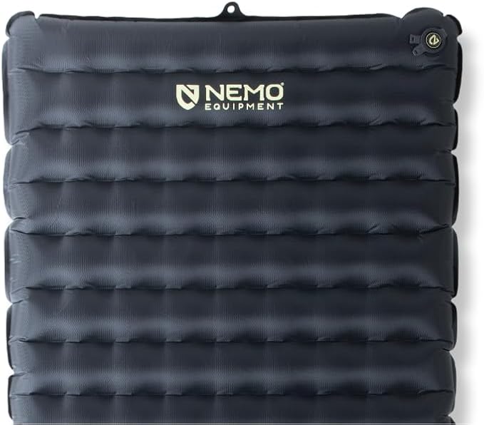 Nemo Equipment Tensor Extreme Conditions Sleeping Pad - Long Wide (76"x25") - Black/Birch Bud/Citron