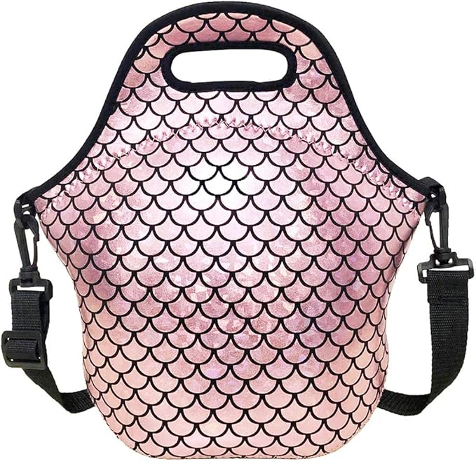 YOUDA Insulated Lunch Bag Neoprene Shoulder Lunch Tote Boxes Bags for Women Men Work Office Outdoor Picnic Travel