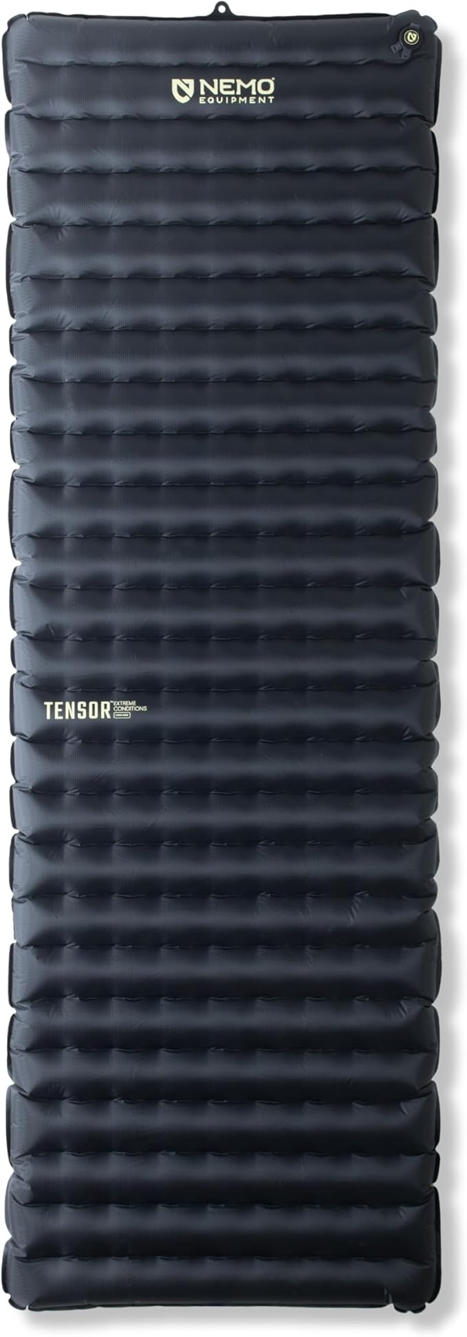 Nemo Equipment Tensor Extreme Conditions Sleeping Pad - Long Wide (76"x25") - Black/Birch Bud/Citron